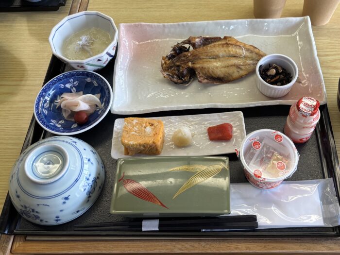 定番の和朝食